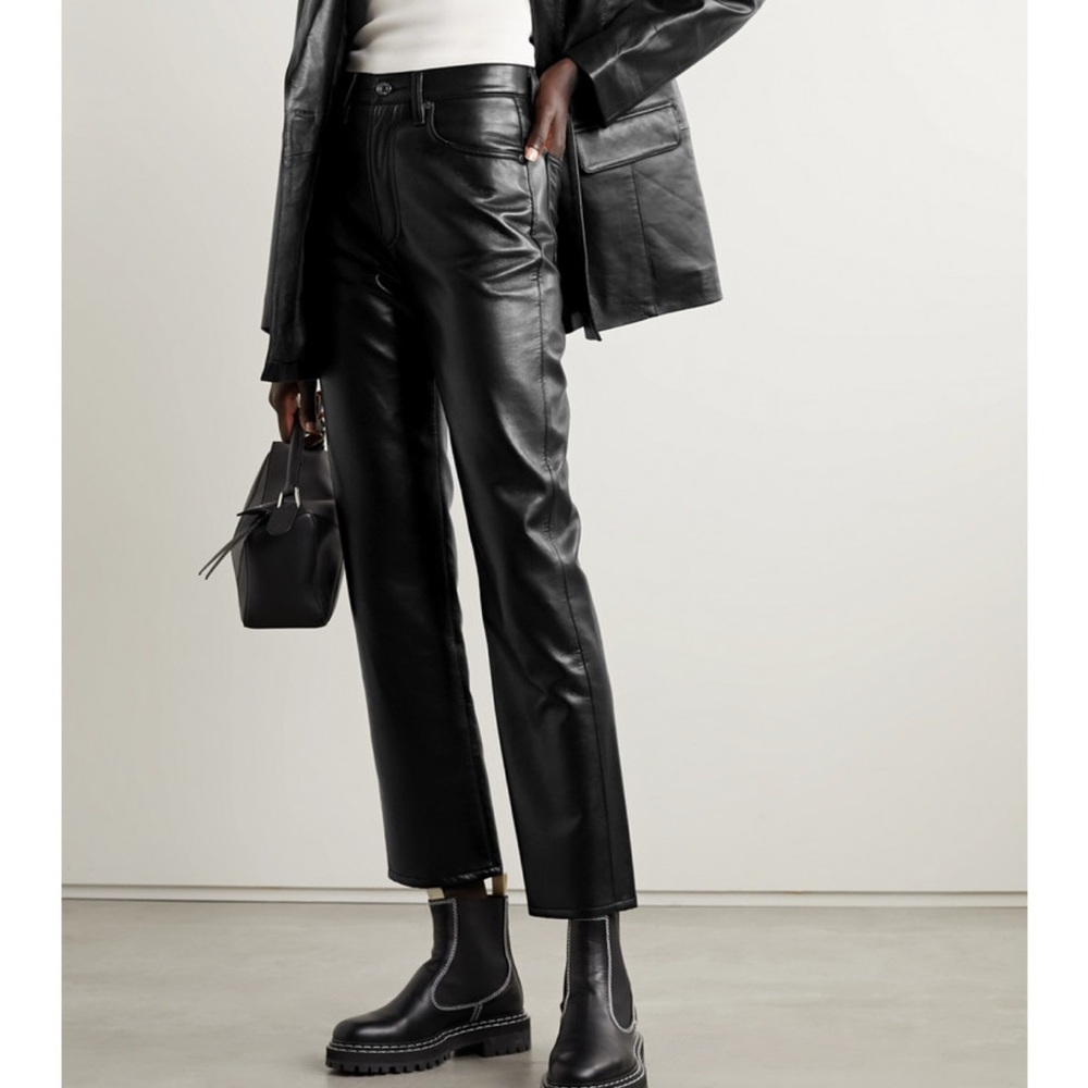 AGOLDE Recycled leather 90s pants